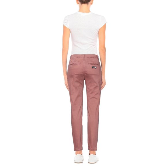 ROBERTO CAVALLI SPORT pastel pink casual gabardine pants - Picture 2 of 10